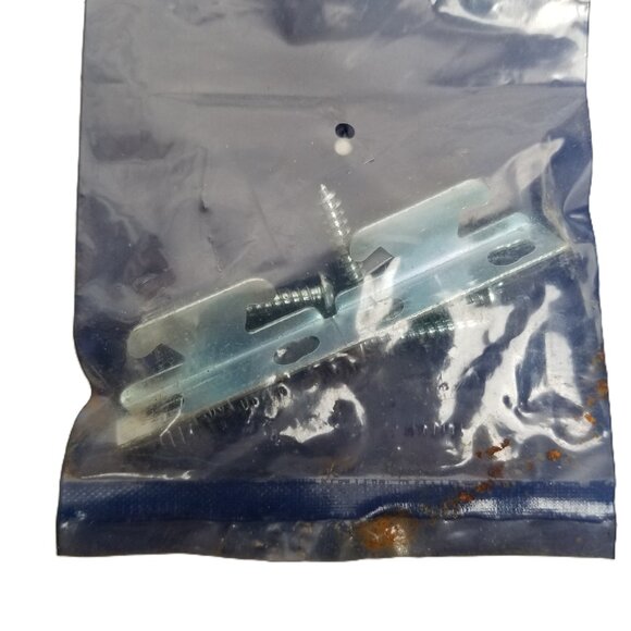 Room Scapes Single Curtain Rod Brackets Silver Hardware New Home Decor - Picture 4 of 4